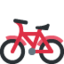 BICYCLE emoji in Twitter's design style - Unicode 1F6B2