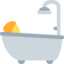 BATH emoji in Twitter's design style - Unicode 1F6C0