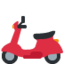 MOTOR SCOOTER emoji in Twitter's design style - Unicode 1F6F5