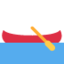 CANOE emoji in Twitter's design style - Unicode 1F6F6