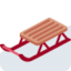 SLED emoji in Twitter's design style - Unicode 1F6F7