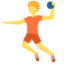 HANDBALL emoji in Twitter's design style - Unicode 1F93E