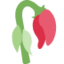 WILTED FLOWER emoji in Twitter's design style - Unicode 1F940