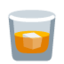 TUMBLER GLASS emoji in Twitter's design style - Unicode 1F943