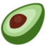 AVOCADO emoji in Twitter's design style - Unicode 1F951