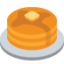 PANCAKES emoji in Twitter's design style - Unicode 1F95E