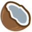 COCONUT emoji in Twitter's design style - Unicode 1F965