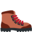 HIKING BOOT emoji in Twitter's design style - Unicode 1F97E