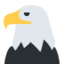 EAGLE emoji in Twitter's design style - Unicode 1F985