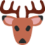 DEER emoji in Twitter's design style - Unicode 1F98C