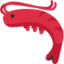 SHRIMP emoji in Twitter's design style - Unicode 1F990