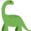 SAUROPOD emoji in Twitter's design style - Unicode 1F995