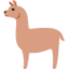 LLAMA emoji in Twitter's design style - Unicode 1F999