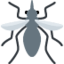 MOSQUITO emoji in Twitter's design style - Unicode 1F99F