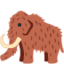 MAMMOTH emoji in Twitter's design style - Unicode 1F9A3