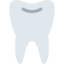 TOOTH emoji in Twitter's design style - Unicode 1F9B7