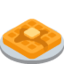 WAFFLE emoji in Twitter's design style - Unicode 1F9C7