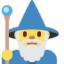 MAN MAGE emoji in Twitter's design style - Unicode 1F9D9-200D-2642-FE0F