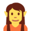 ELF emoji in Twitter's design style - Unicode 1F9DD