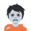 ZOMBIE emoji in Twitter's design style - Unicode 1F9DF