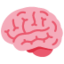 BRAIN emoji in Twitter's design style - Unicode 1F9E0