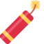 FIRECRACKER emoji in Twitter's design style - Unicode 1F9E8