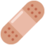 ADHESIVE BANDAGE emoji in Twitter's design style - Unicode 1FA79