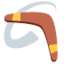 BOOMERANG emoji in Twitter's design style - Unicode 1FA83