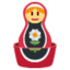 NESTING DOLLS emoji in Twitter's design style - Unicode 1FA86