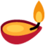 DIYA LAMP emoji in Twitter's design style - Unicode 1FA94