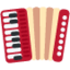 ACCORDION emoji in Twitter's design style - Unicode 1FA97