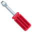 SCREWDRIVER emoji in Twitter's design style - Unicode 1FA9B