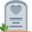 HEADSTONE emoji in Twitter's design style - Unicode 1FAA6