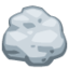 ROCK emoji in Twitter's design style - Unicode 1FAA8