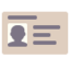 IDENTIFICATION CARD emoji in Twitter's design style - Unicode 1FAAA