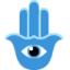 HAMSA emoji in Twitter's design style - Unicode 1FAAC