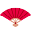 FOLDING HAND FAN emoji in Twitter's design style - Unicode 1FAAD