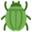 BEETLE emoji in Twitter's design style - Unicode 1FAB2