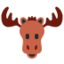 MOOSE emoji in Twitter's design style - Unicode 1FACE