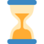 HOURGLASS emoji in Twitter's design style - Unicode 231B