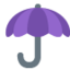 UMBRELLA emoji in Twitter's design style - Unicode 2602-FE0F