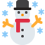 SNOWMAN emoji in Twitter's design style - Unicode 2603-FE0F