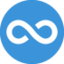 INFINITY emoji in Twitter's design style - Unicode 267E-FE0F