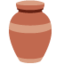 FUNERAL URN emoji in Twitter's design style - Unicode 26B1-FE0F