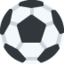 SOCCER BALL emoji in Twitter's design style - Unicode 26BD