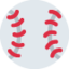 BASEBALL emoji in Twitter's design style - Unicode 26BE