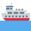 FERRY emoji in Twitter's design style - Unicode 26F4-FE0F